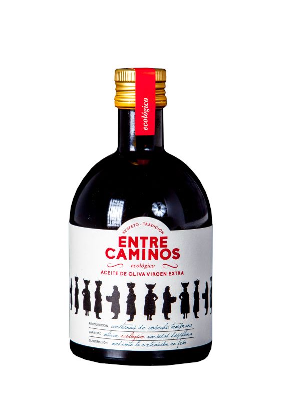 Ekologiczna Oliwa z Oliwek Extra Virgin–ENTRE CAMINOS FAMILY 500 ml