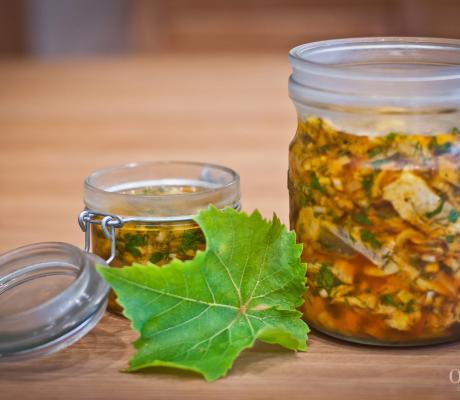 Śledzie w oleju tłoczonym na zimno